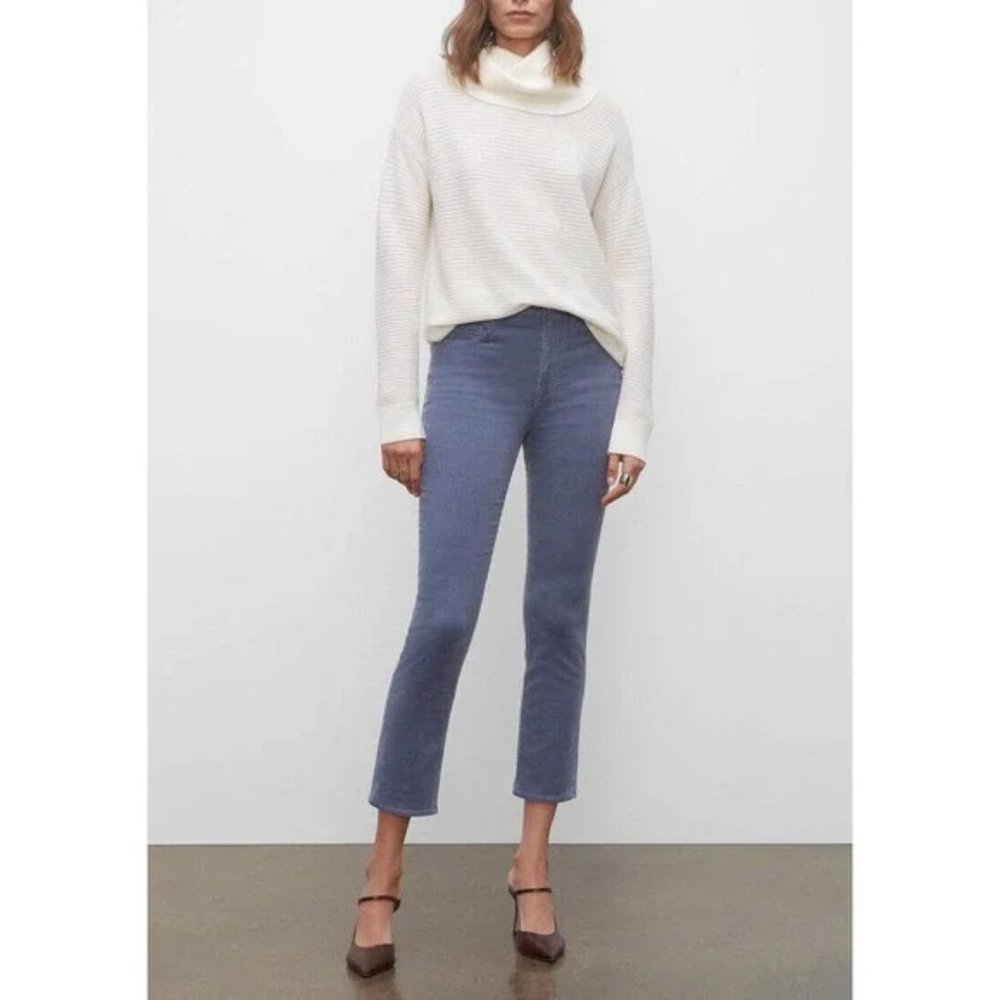 CLUB MONACO High Rise Skinny Corduroy Jeans in Blue Size 25 New Ultra Soft NWT - Picture 5 of 7